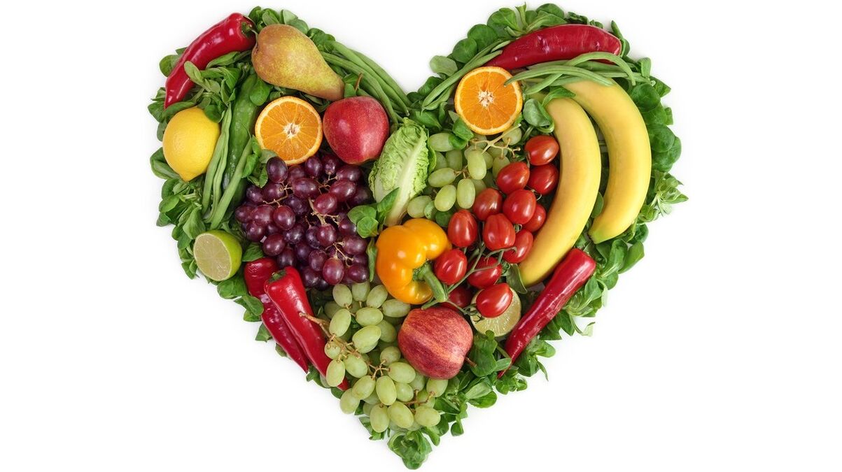 puuviljad, köögiviljad ja rohelised teie lemmikdieedi jaoks